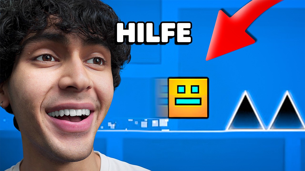 ICH spiele GEOMETRY DASH zum ERSTEN MAL 😳😂 | Mohi Plays