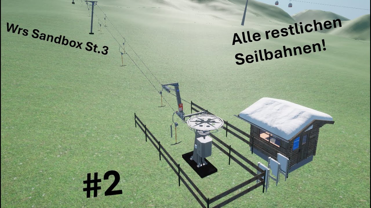 Alle restlichen Seilbahnen! [] 2 [] WRS Sandbox St.3
