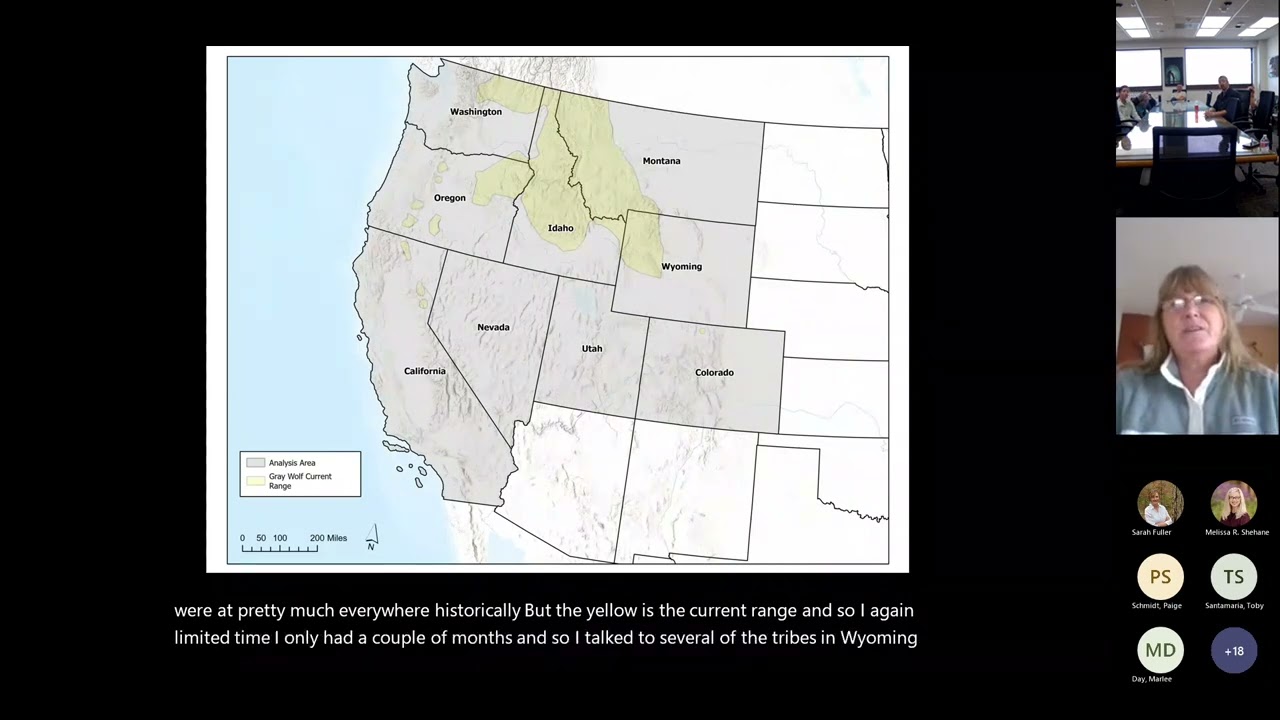 Traditional Ecological Seminar Series -Indigenous Knowledge & Cultural Significance of the Gray Wolf