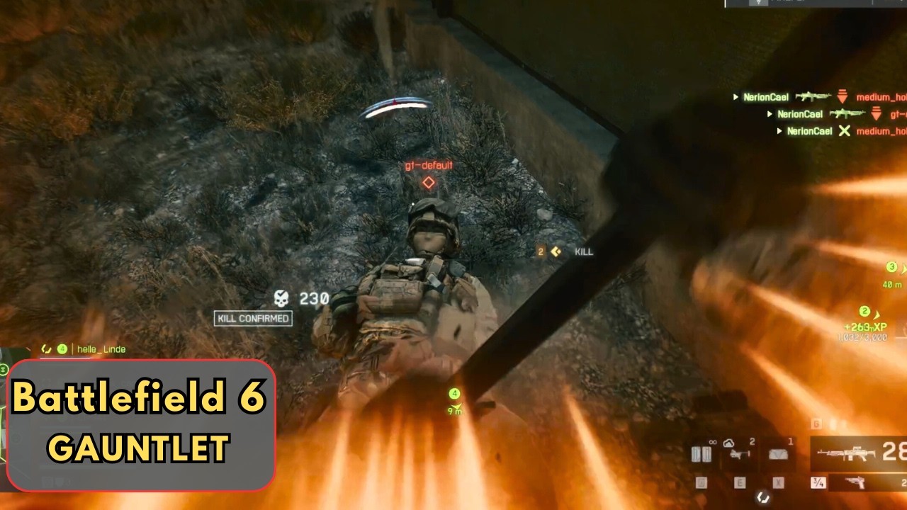 Battlefield 6 – Gauntlet Gameplay Medic | No Commentary