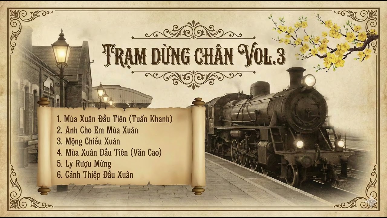 Trạm Dừng Chân Vol.3 | Mùa Xuân Đầu Tiên: Tuyển Tập Nhạc Xuân Tiền Chiến