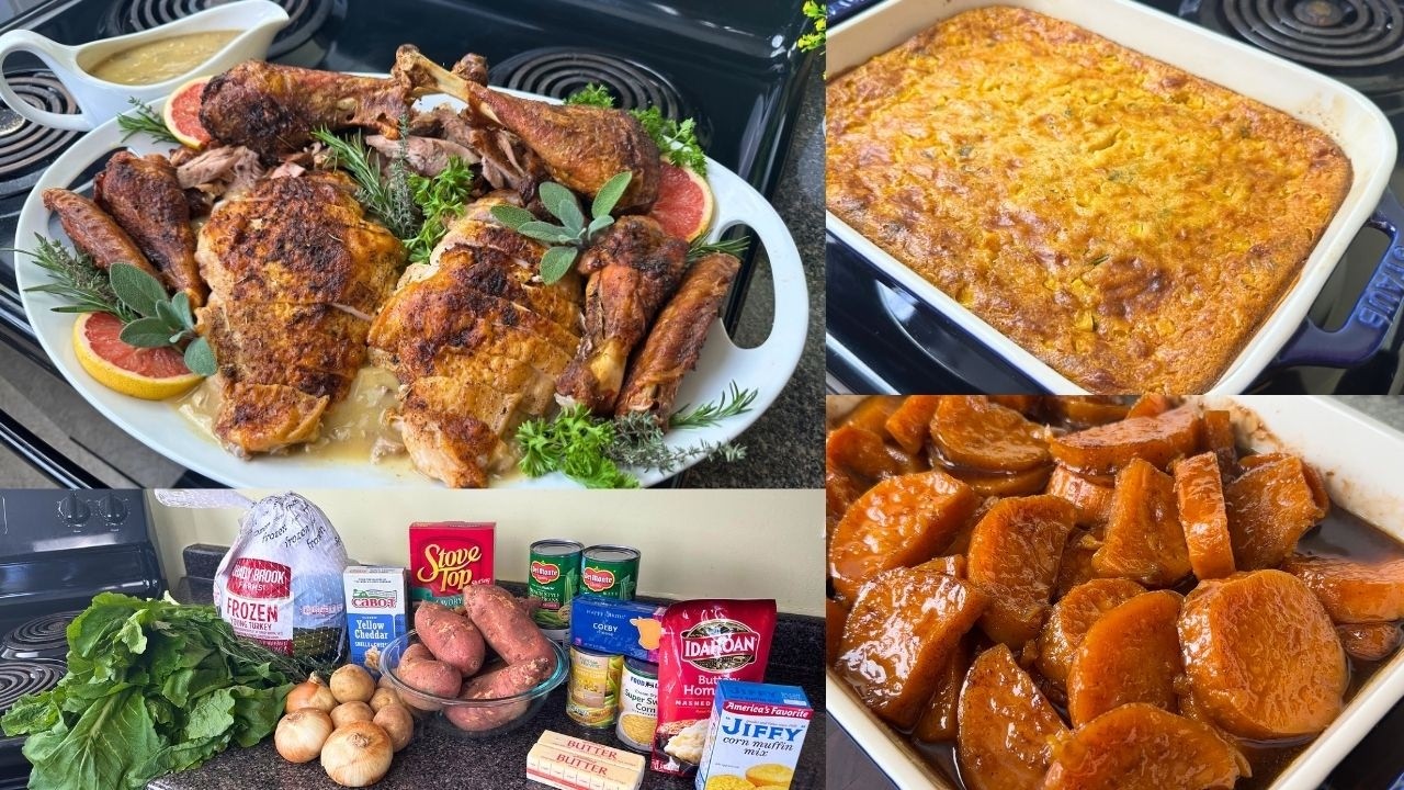 $20 Soul Food HOLIDAY Dinner! DELICIOUS HOLIDAY Meal on a Low Budget!