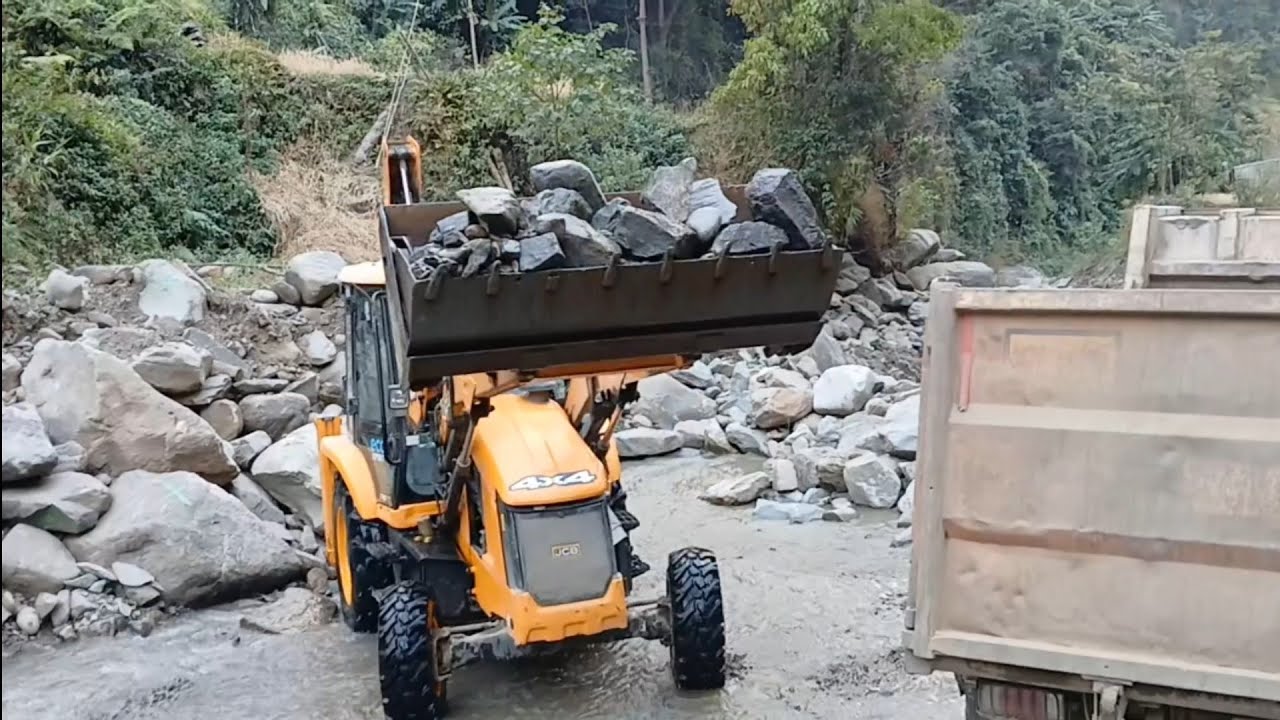 New Jcb 3dax jcb damper boldar loding janu vlogs vai 🤔 💖 ♥️ 