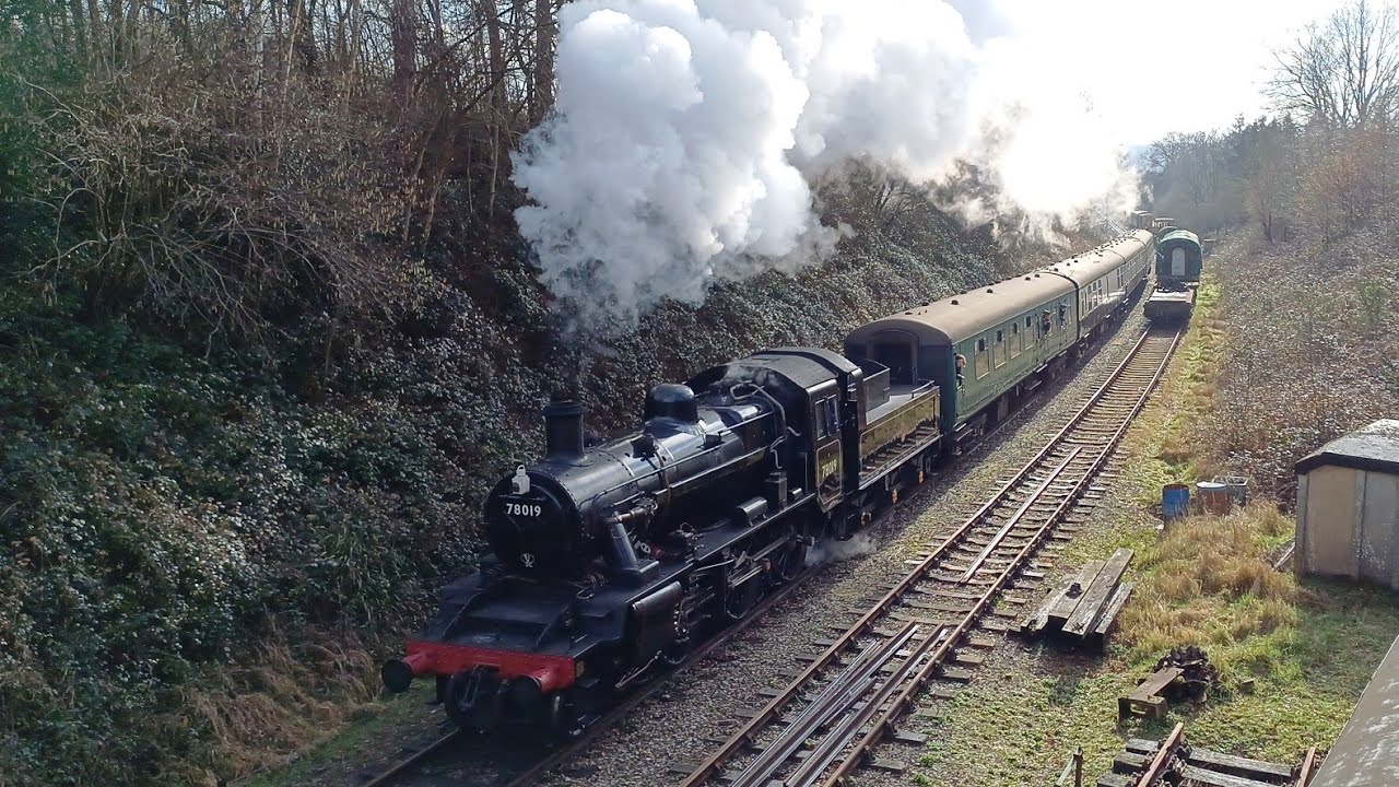Spa Valley Railway Winter Steam Gala on Sunday 11th February 2024.