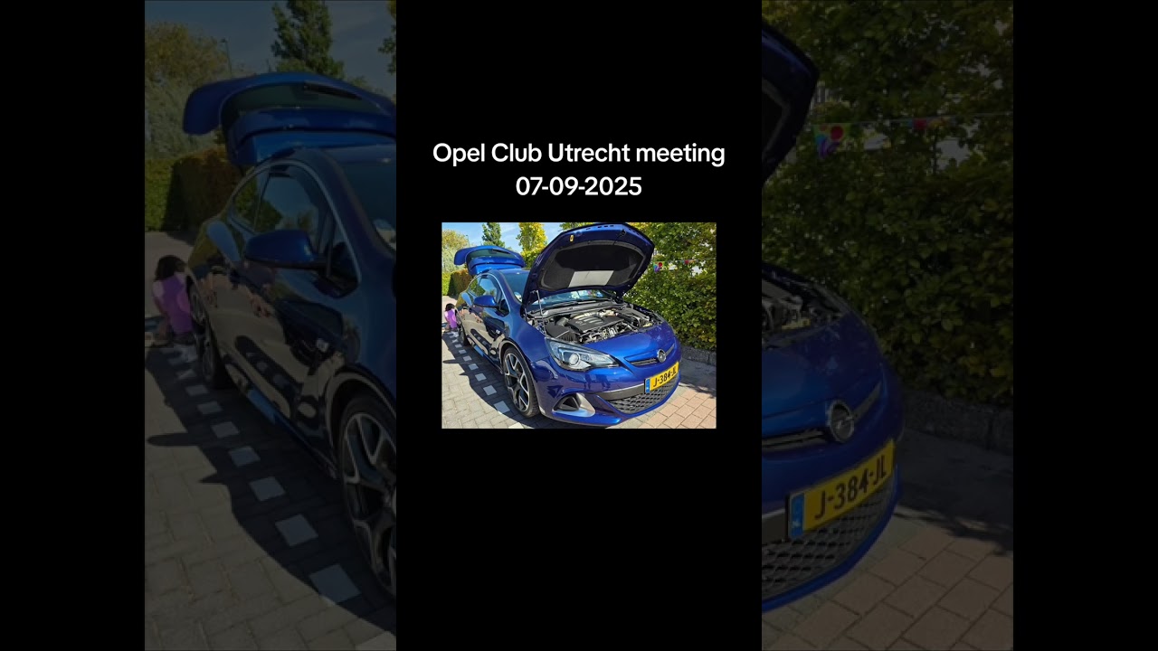 Opel Club Utrecht meeting bij Terberg in Benschop