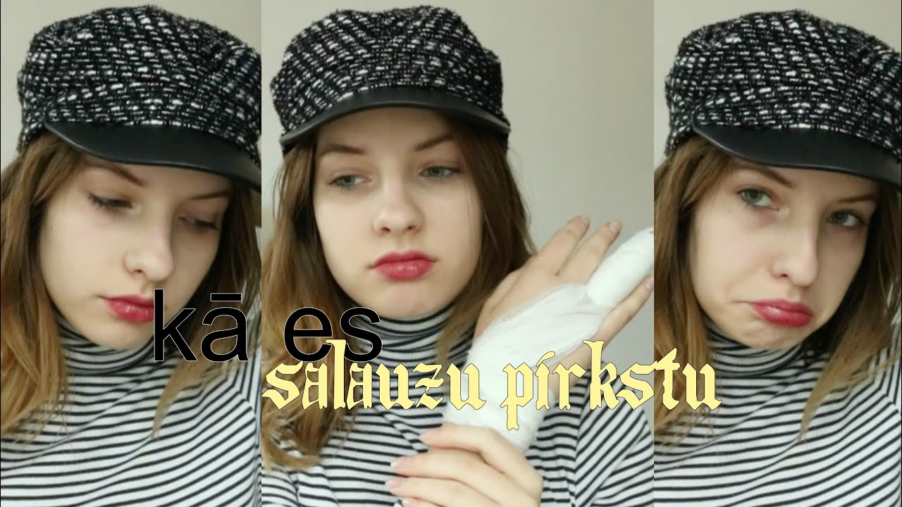 Kā es salauzu savu pirkstu...ups