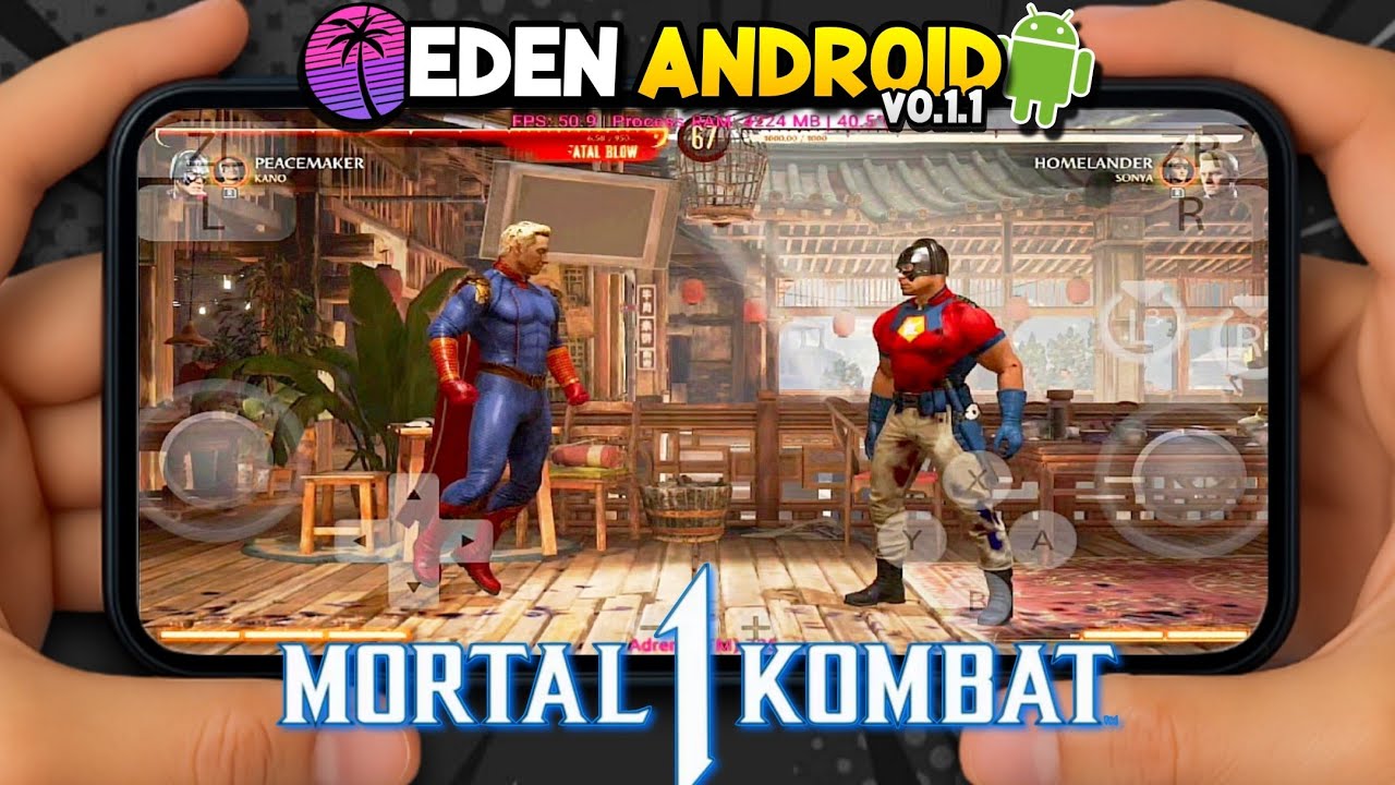 MORTAL KOMBAT 1 on Android EDEN v0.1.1 Gameplay Test | Snapdragon 8s Gen 3 POCO F6 