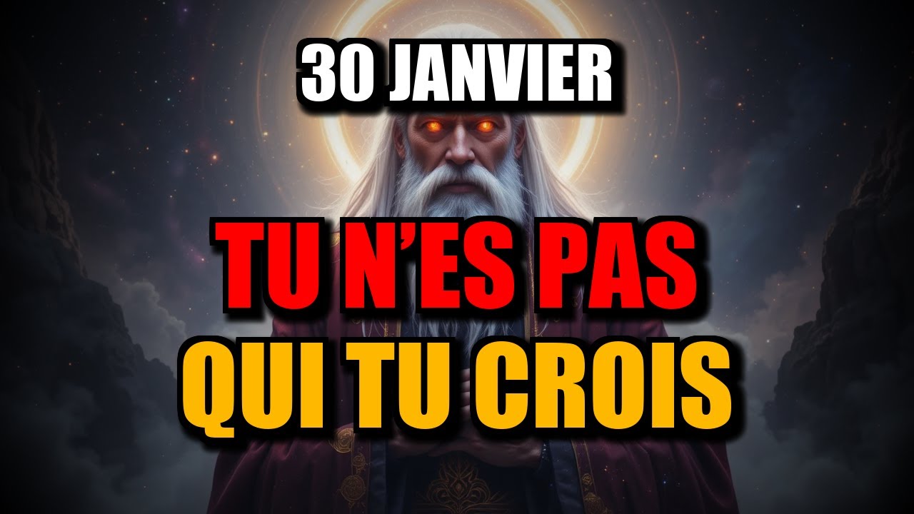 Élu Le 30 JANVIER, découvrez qui vous êtes dans le monde spirituel et comment vous en êtes revenu