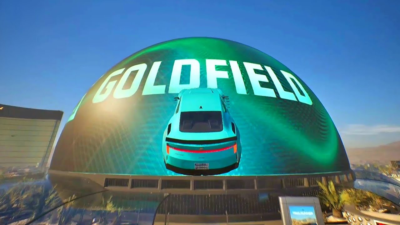 Boosted Mega Ramp Stunt Jump over the Sphere in Mindseye