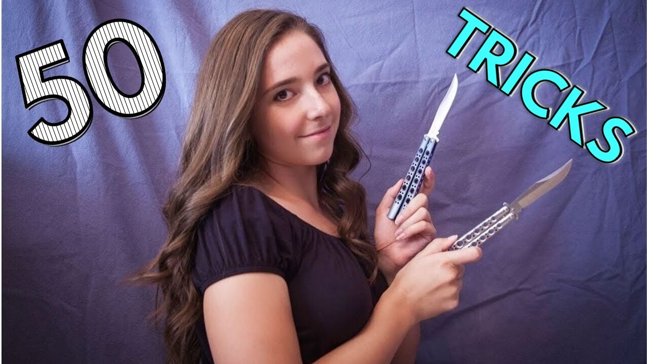 50 BEGINNER Balisong Tricks for ANYONE to learn