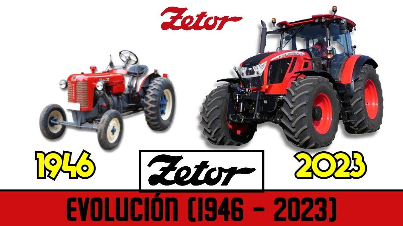 Tractores ZETOR - Historia y Evolución (1946 - 2023)!!!!