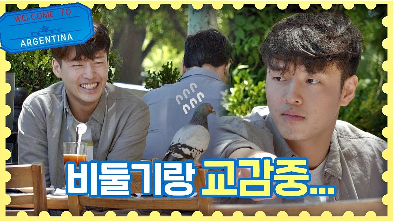 ＂윌슨↗＂ 강하늘(Kang Ha-neul)， 아르헨티나 비둘기와 교감 大 성공 트래블러 아르헨티나(travelerargentina) 2회