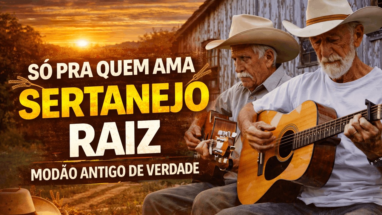 SÓ PRA QUEM AMA SERTANEJO RAIZ 🌾 MODÃO ANTIGO DE VERDADE