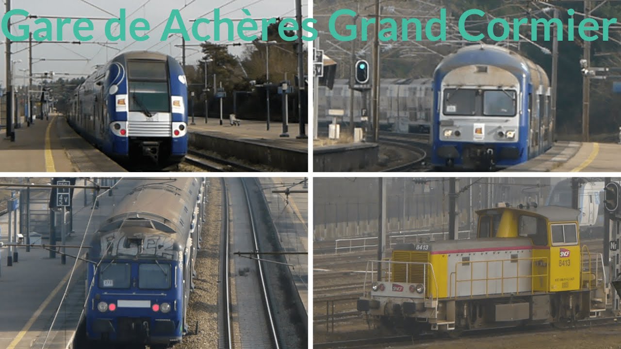 Spot en gare de Achères Grand Cormier avec @Etijo