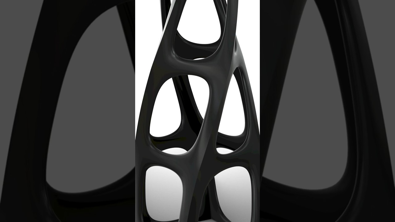 Rhino 3D using Mesh and SubD to create smooth form #rhino3d #3d #3dmodeling #3dprinting