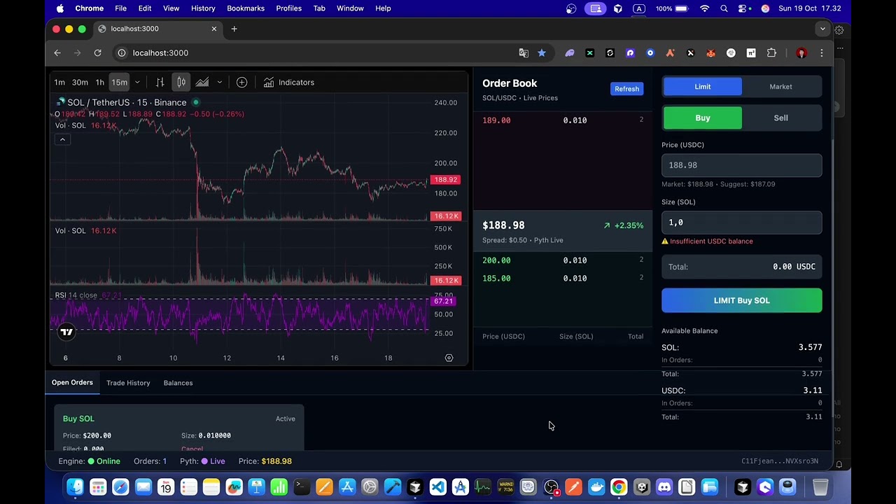 Kaigan: Decentralized CLOB Exchange