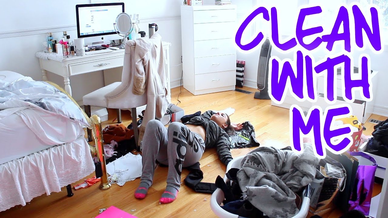 Cleaning MY ROOM 2018!!