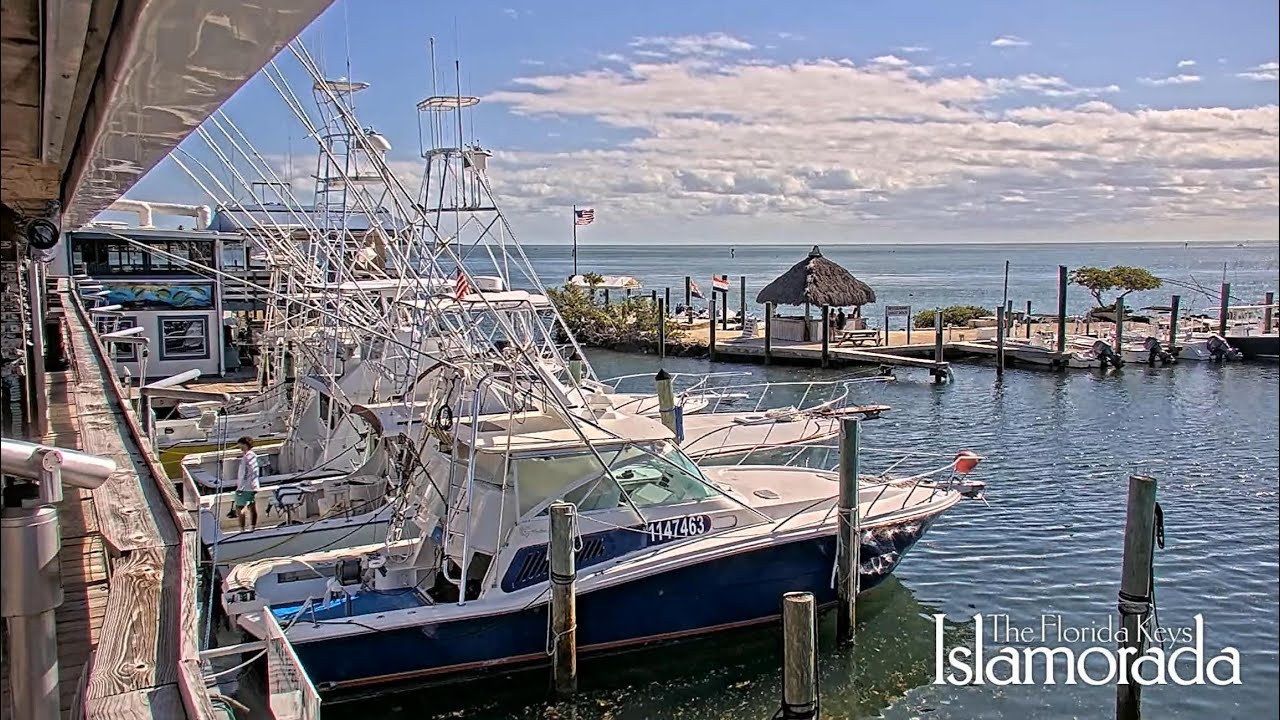 Islamorada Charter Boats Live WebCam - Islamorada Florida Keys