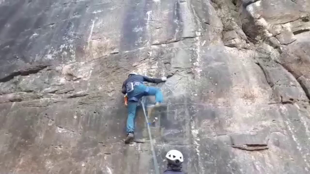Escalada el chorro M&aacute;laga. 6b