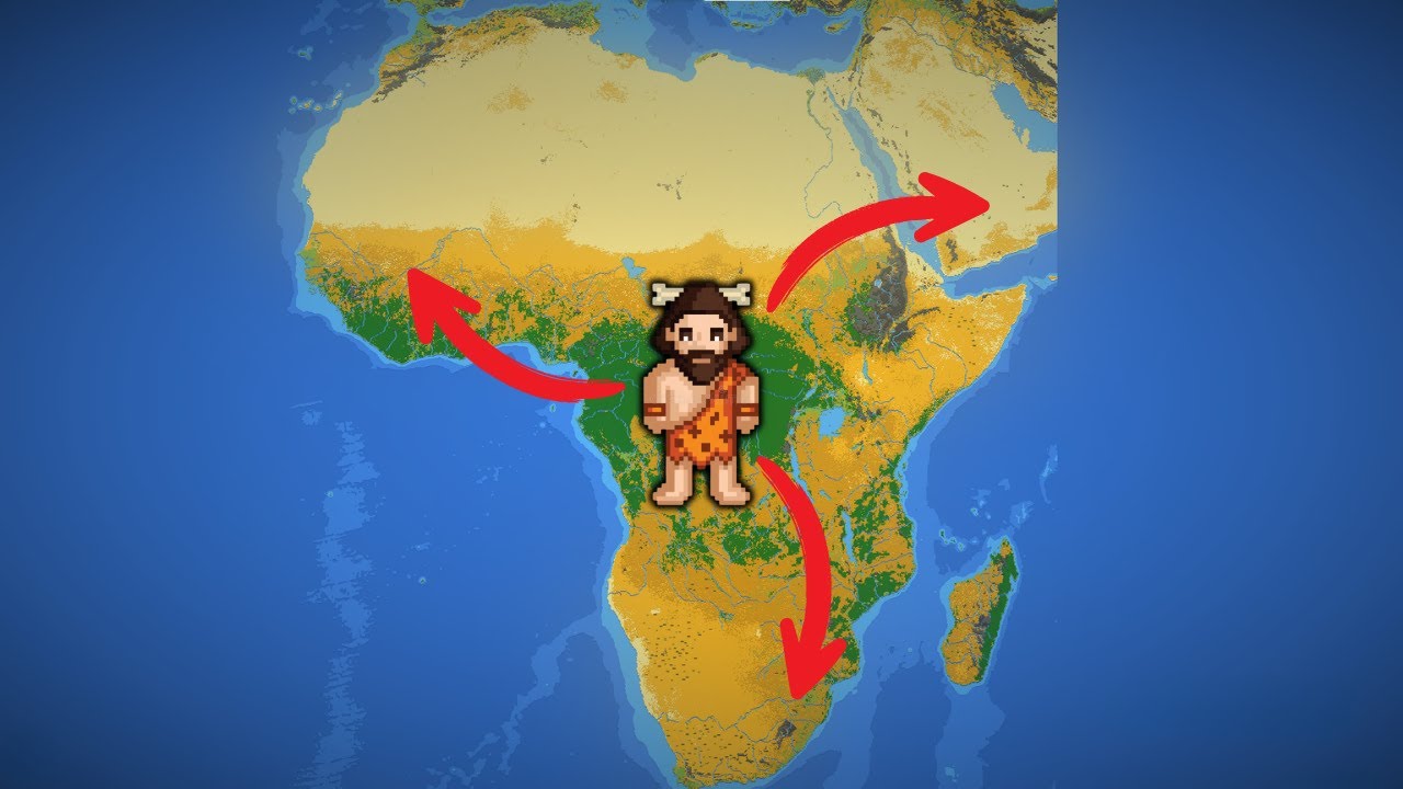 10,000 Years in AFRICA - Worldbox Timelapse