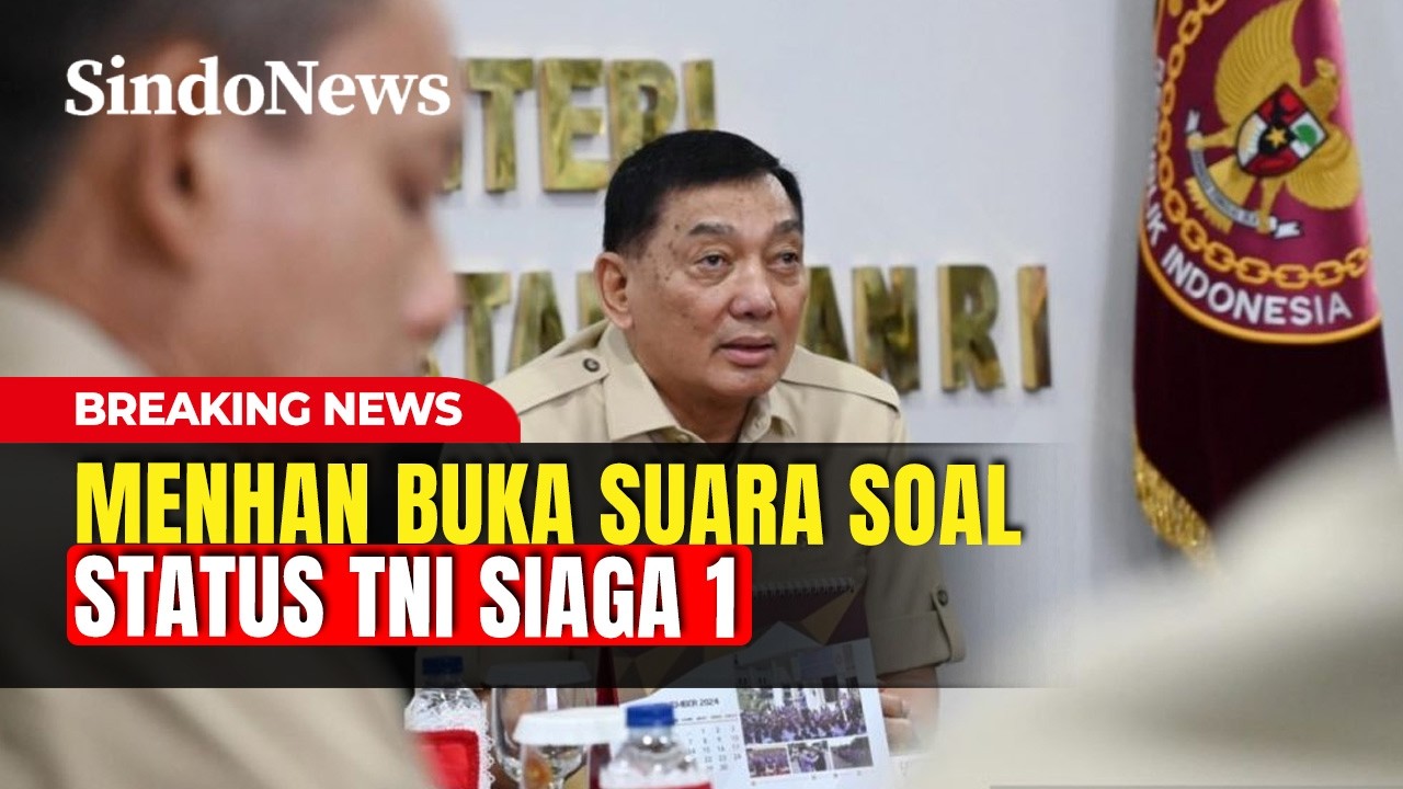 Menhan Buka Suara soal Status TNI Siaga 1: Tak Perlu Khawatir! | Breaking News | 13/03