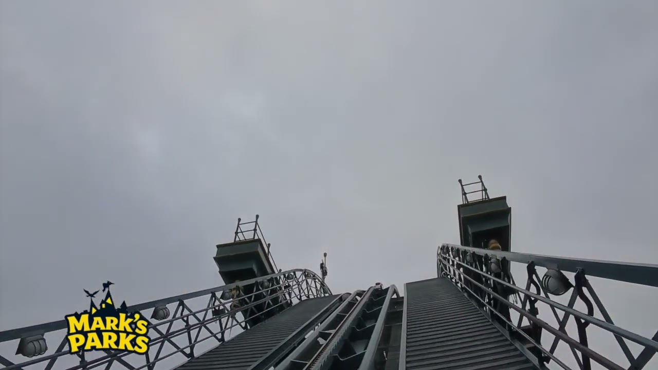 Experience Baron 1898 with a full on-ride POV from Efteling - Front Row 4k POV