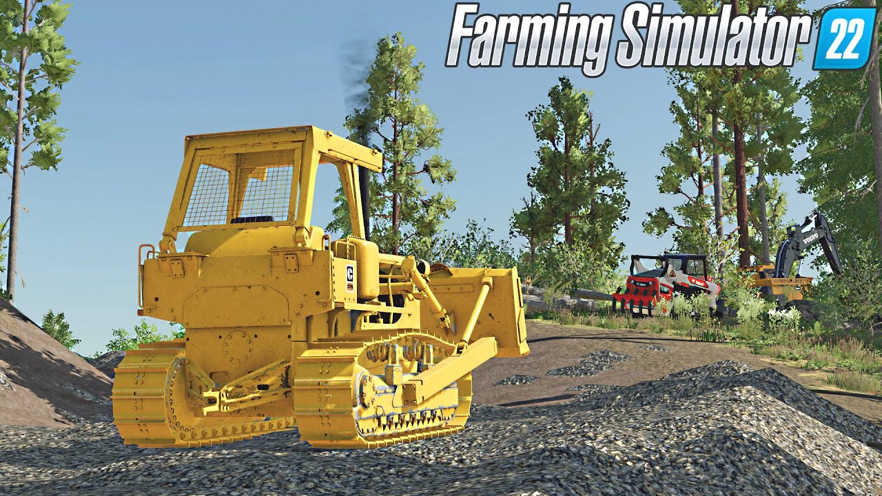 SILVERUN FOREST CONSTRUCTIONS #2  🚧 BUILD THE MINE  🚧 FARMING SIMULATOR 22