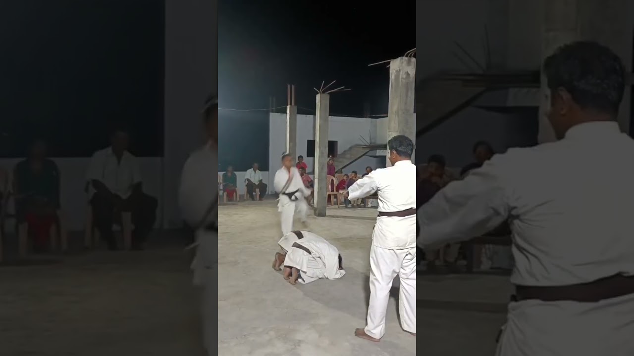Karate demonstration in relangi on 1st March 2026
