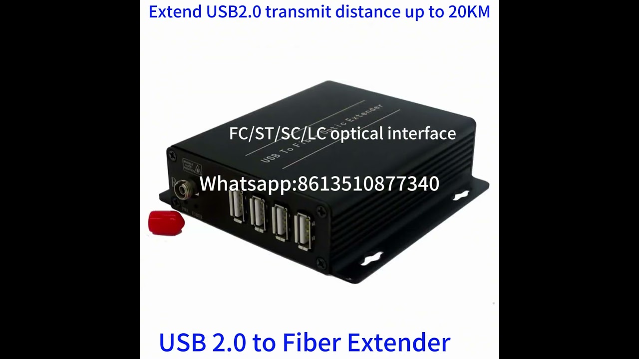 USB2 TO FIBER Extender