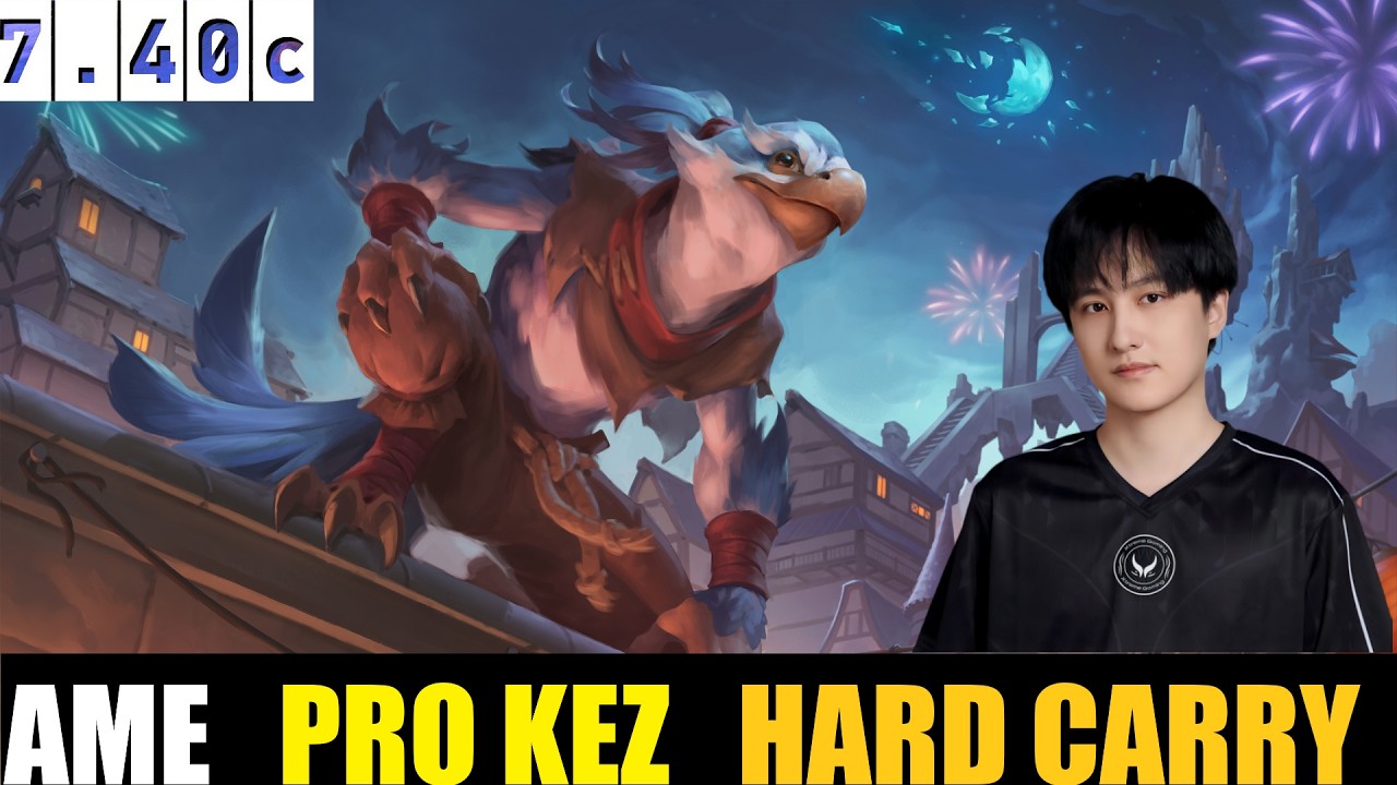 🤯 AME [KEZ] CARRY 7.40c - DOTA 2 HIGHEST MMR MATCH#dota2   #dota2gameplay