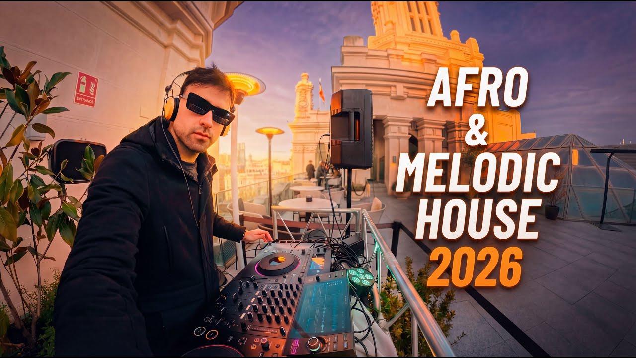 Sunset Afro & Melodic House DJ Set at Azotea Cibeles, Madrid - Marcel Scott