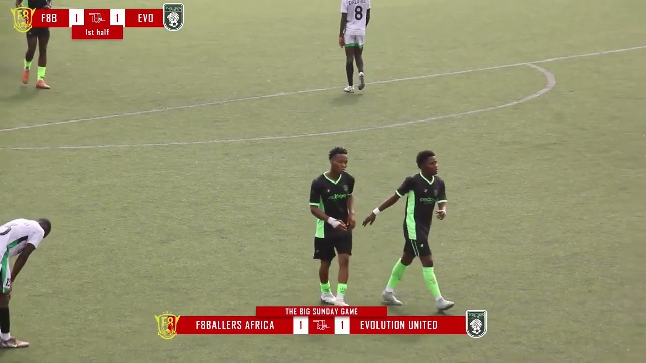 Highlights: F8ballers Africa vs Evolution Utd 1-1 @TheBigSundayGame 
