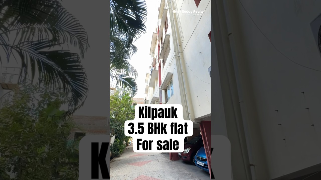 Квартира Kilpauk 3.5 BHk на продажу #amsundar #realestate #chennairealestate #chennaihomes #3bhkf...