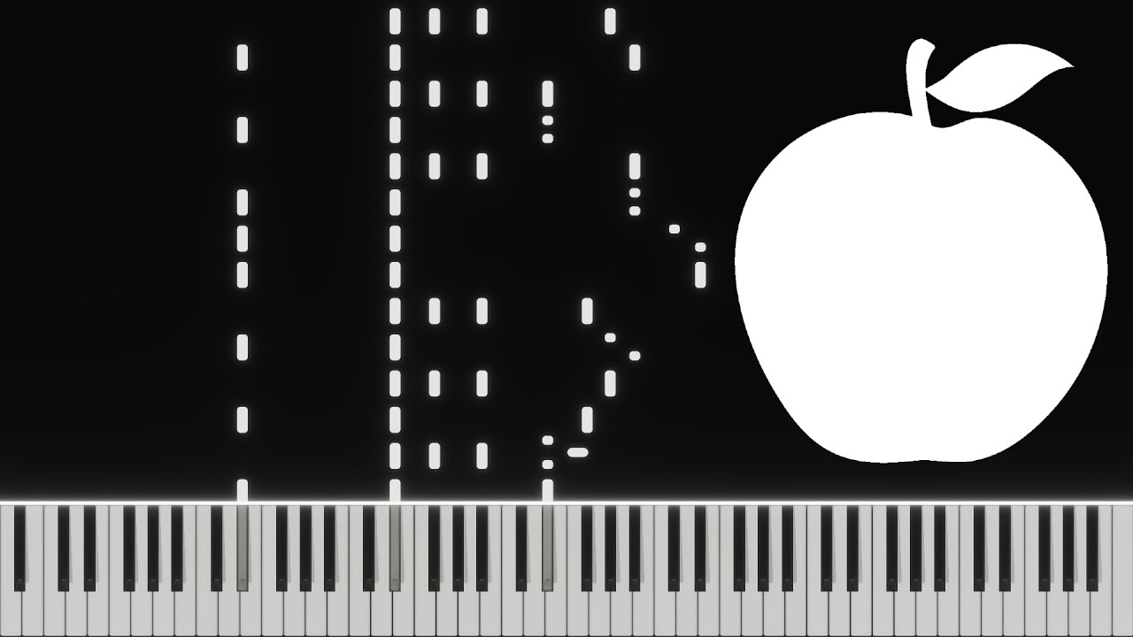 【東方Piano】Bad Apple!!