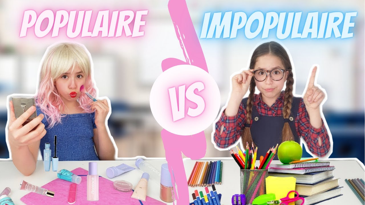 POPULAIRE VS IMPOPULAIRE  La rentrée BACK TO SCHOL 2021/2022 Partie 1// KIARA PARIS 🌸