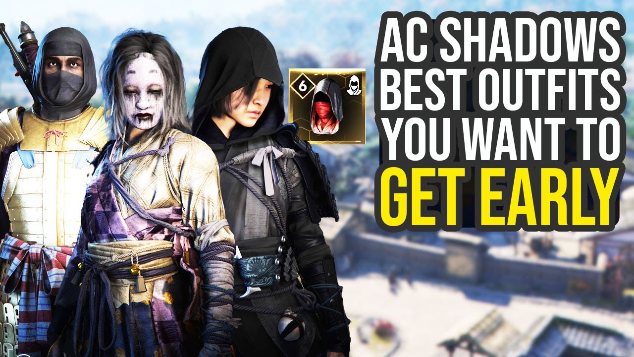 Assassin's Creed Shadows Best Armor Sets You Can Already Get Early... (AC Shadows Best Armor)