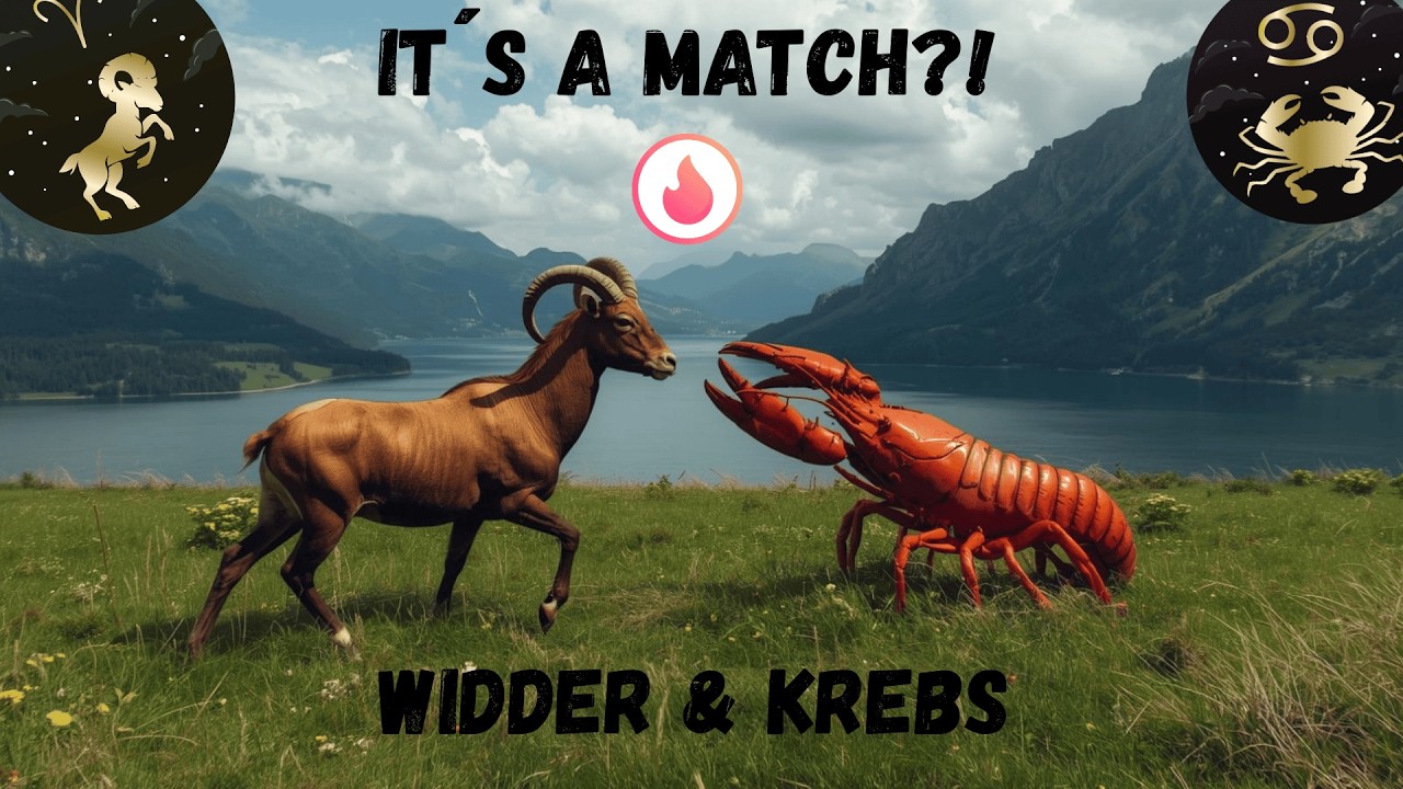Wie passen der Widder und der Krebs zusammen? #astromatch