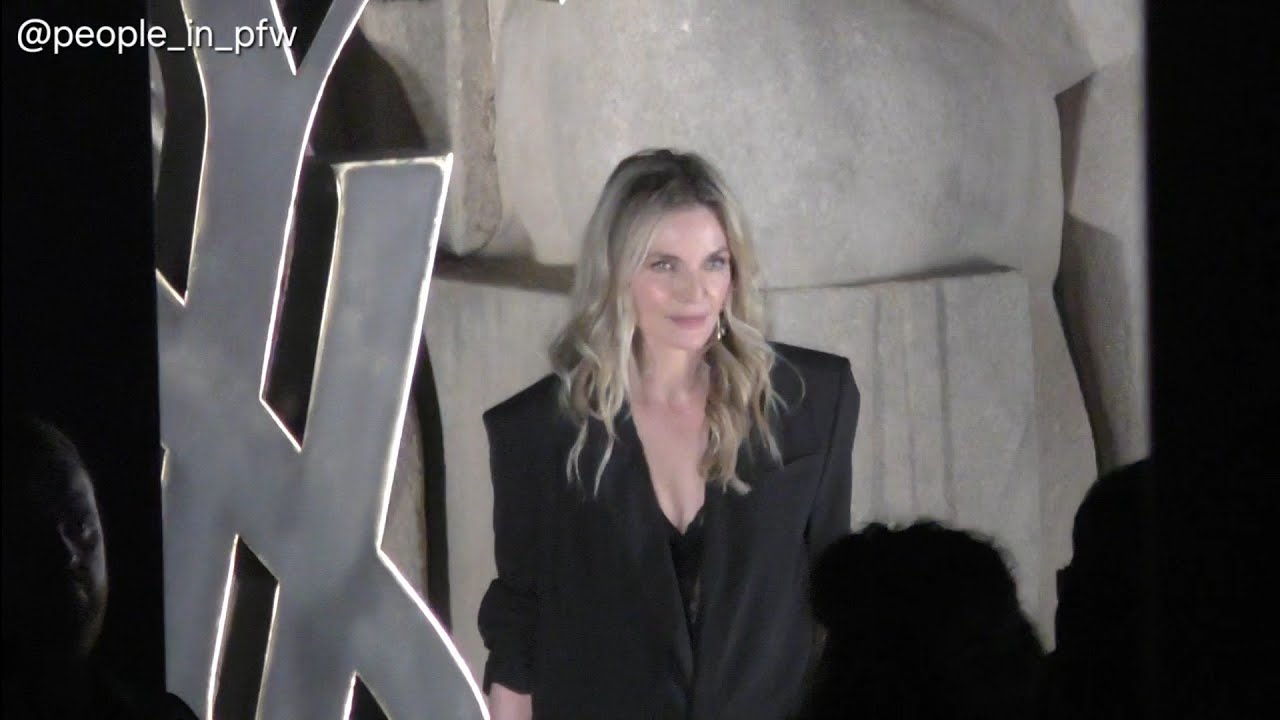 Michelle Pfeiffer - Saint Laurent FW26/27 fashion show in Paris - 03.03.2026