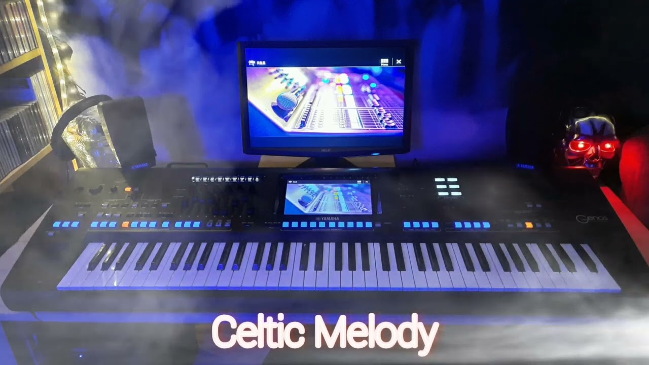 Celtic Melody - Cover by Yamaha Genos Keyboard Ballad Film Music