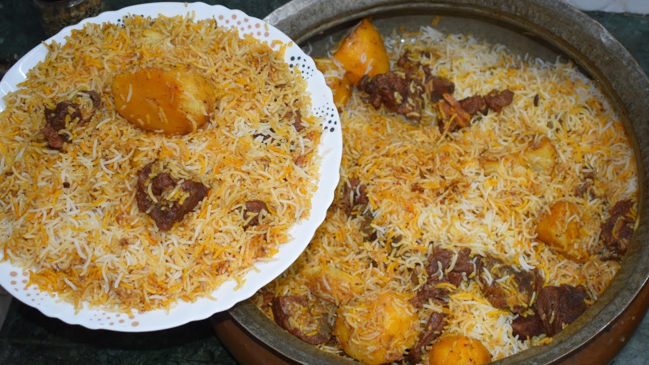Kolkata Bengali Area Style Biryani Recipe | कोलकाता मटन बिरयानी‌ |‌ Mutton Biryani recipe