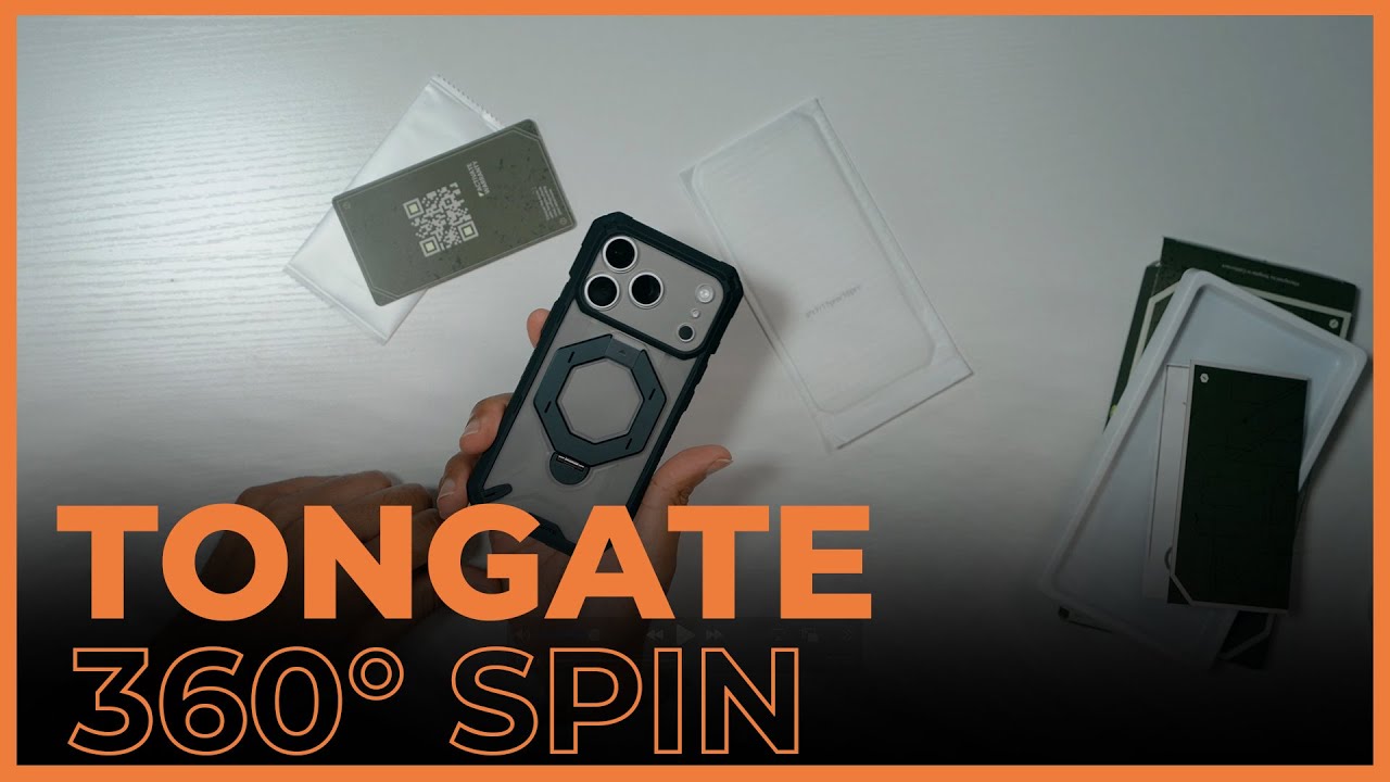 Обзор чехла TONGATE для iPhone 17 Pro с магнитной подставкой на 360&deg; и MagSafe