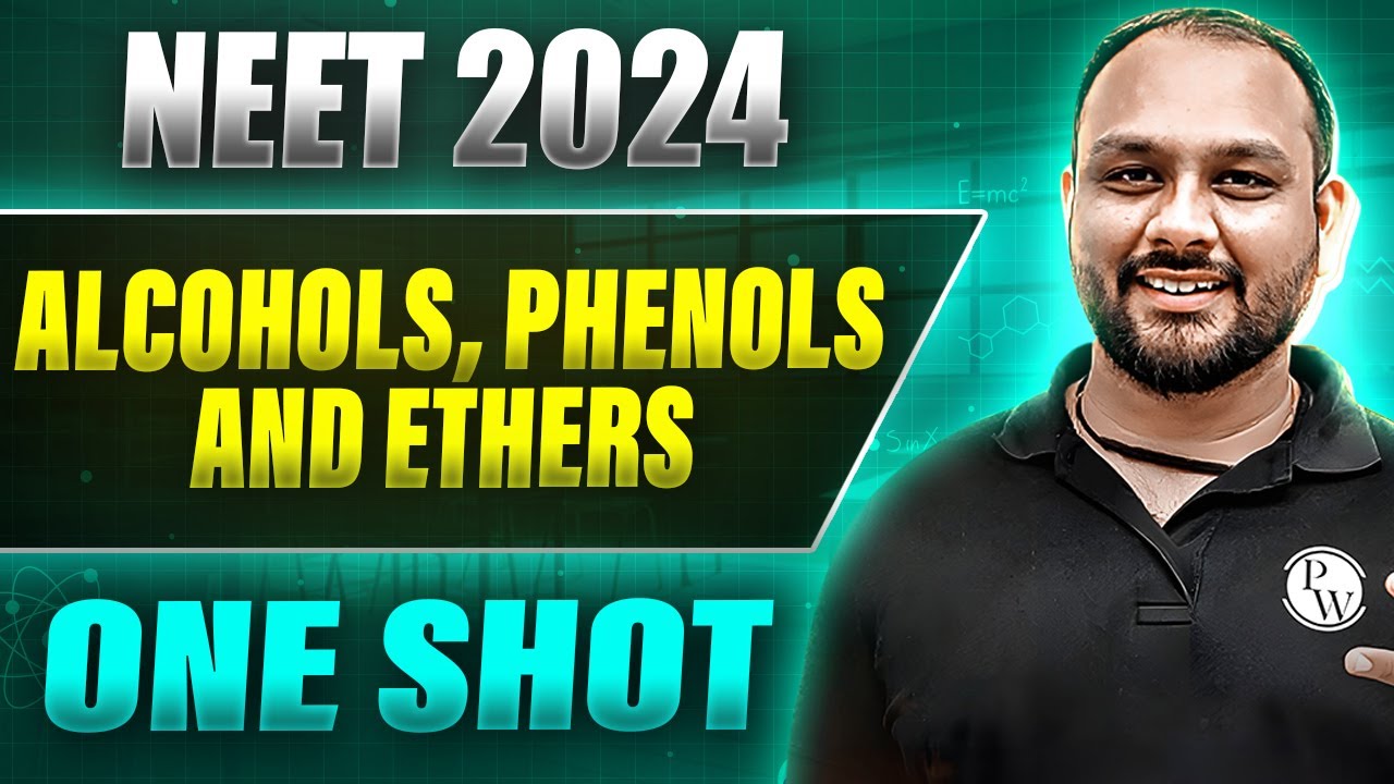 ALCOHOLS, PHENOLS AND ETHERS in 1 Shot: FULL CHAPTER COVERAGE (Concepts+PYQs) || Prachand NEET
