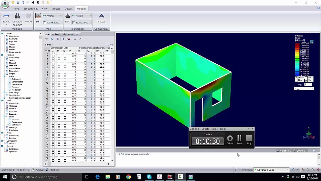 Masonry Structure analysis and design in Bentley Systems RAM as per ACI 530