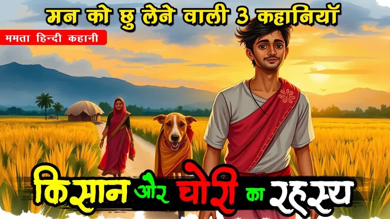 🔴137 किसान और चोरी का रहस्य, KISSAN AUR CHORI KA RAHASYA, MAN KO CHU LENE WALI KAHANI, MAMTA KAHANI.