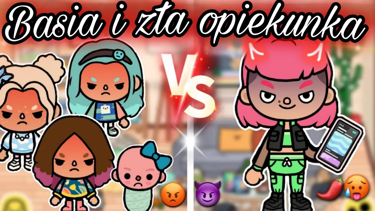 😈 BASIA I ZŁA OPIEKUNKA 😈 | TOCA BOCA HISTORYJKI PO POLSKU | TOCA LIFE WORLD