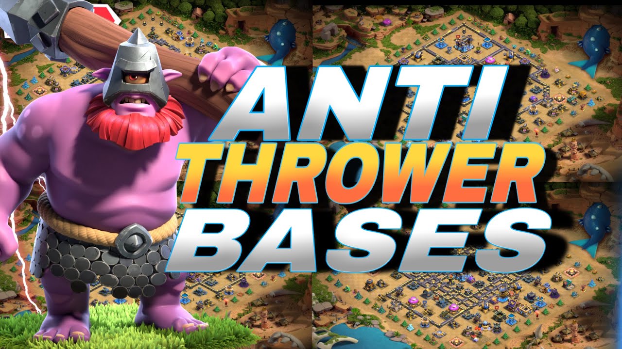 Top 10 Best Town Hall 18 Anti Thrower Bases for 1 STARS! With TH18 Cwl Base Layout Clash of clans