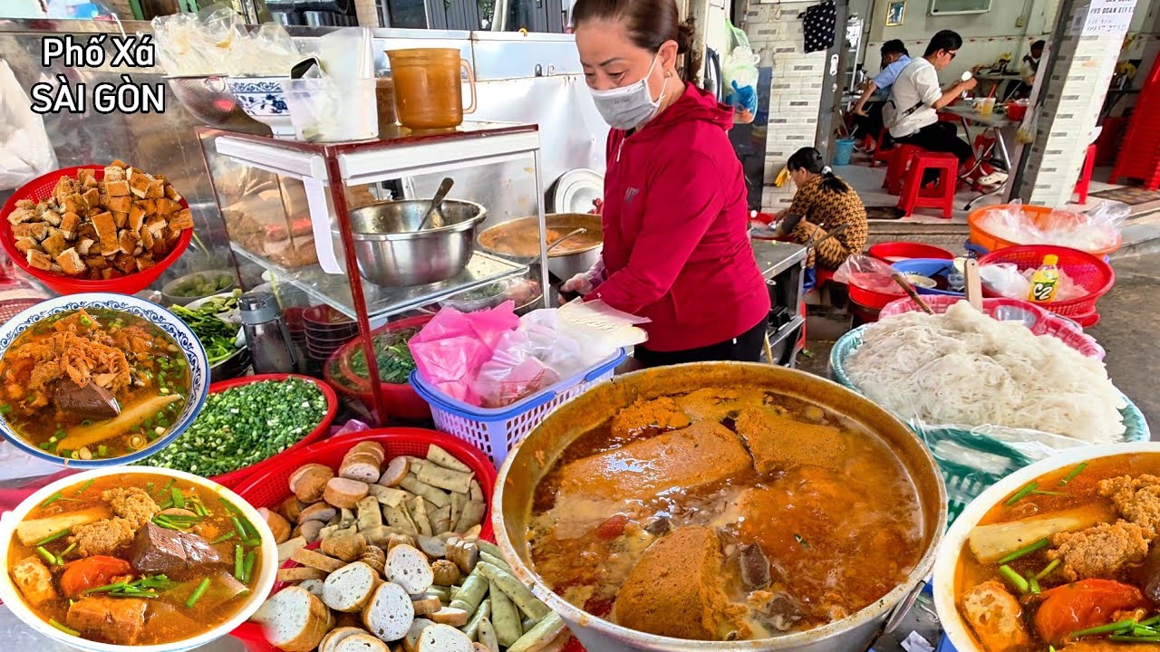 Quá độc đáo Bún Riêu Yến tô khủng chỉ 32k, cứ mở cửa là khách vây kín vì sao
