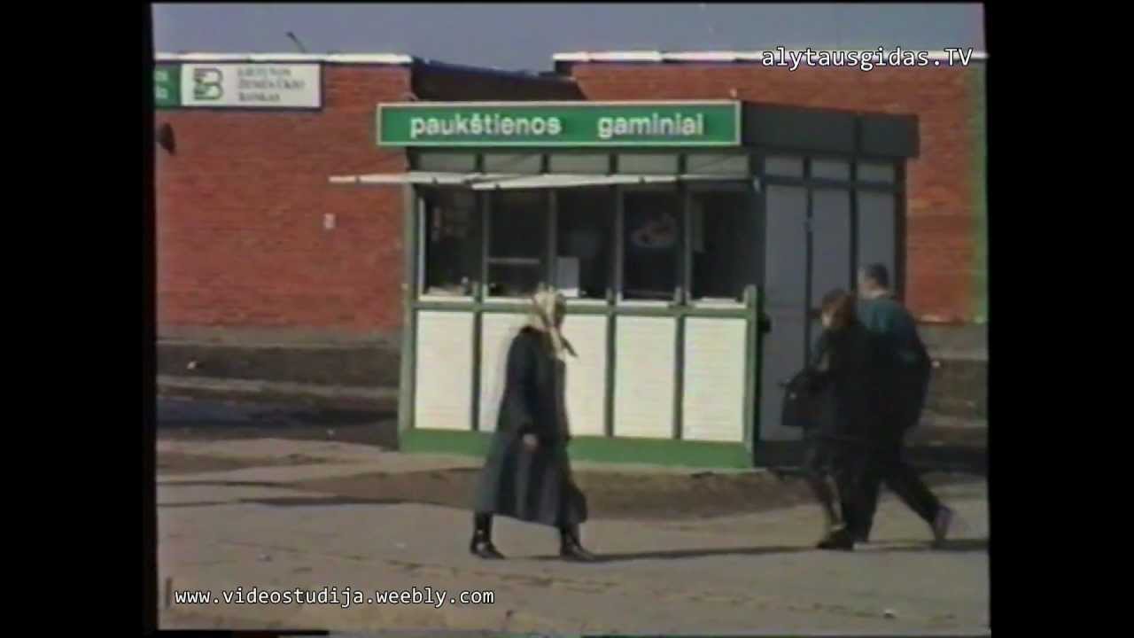Alytaus m kioskai 1998m www.krivasvideo.lt