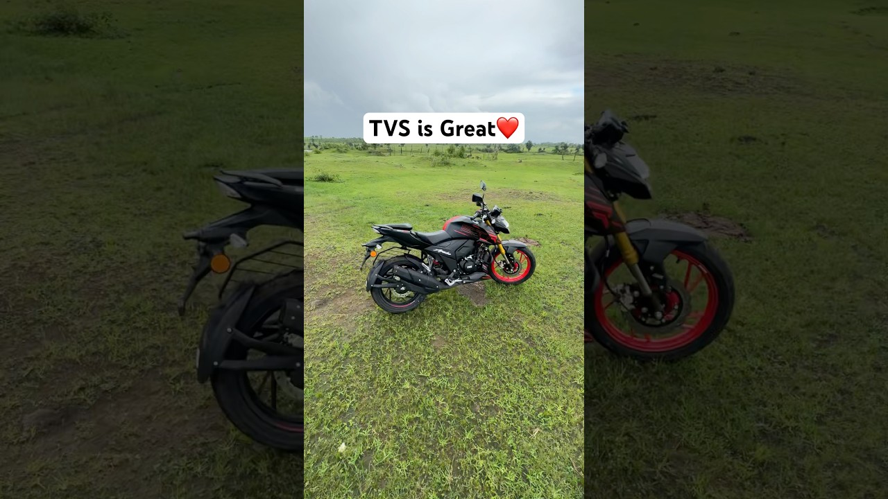 TVS is Great❤️ ft. New TVS Apache 200 4V