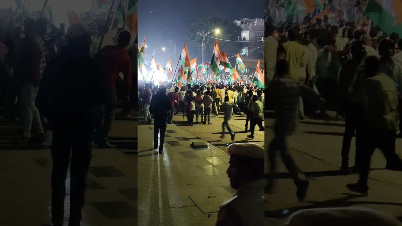 Candlelight Rally from People's Plaza in Hyderabad |Candlelight Rally to Indira Gandhi Statue#news